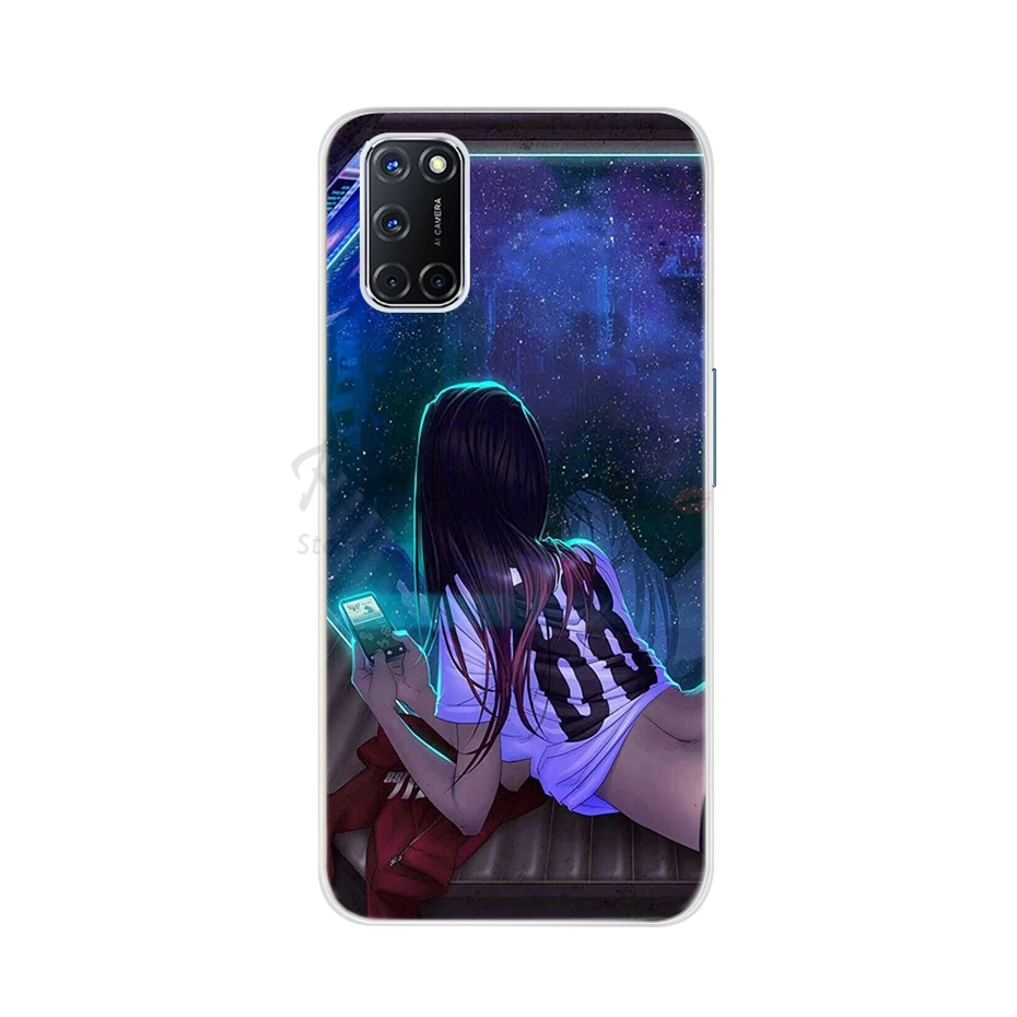 Cute Cartoon Painting Soft TPU Silicone Back Cover
