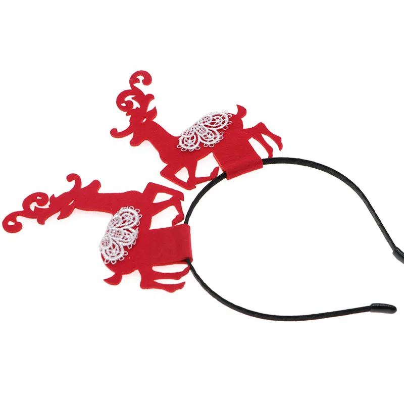 Varsbaby, сексуальный Рождественский комплект из 4 предметов: бюстгальтер с глубоким v-образным вырезом+ трусики+ чулки+ повязка на голову с рогами