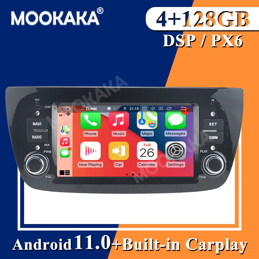 Per Fiat Doblo 2010-2015 Android 11 Carplay Radio Player Car Gps Navigation Head Unit Car Stereo Wifi Dsp Bt