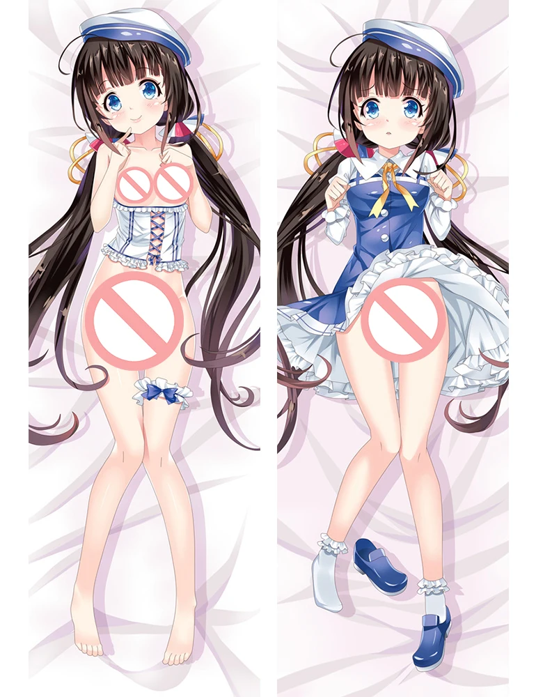 Аниме Ryuuou no Oshigoto Dakimakura, чехол с персонажами Ai Hinatsuru& Ai Yashajin, чехол с подушкой Гинко сора, обнимающий тело, чехол - Цвет: S7