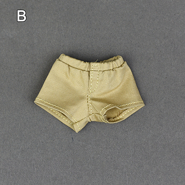 Denim Jeans Leather Shorts For Barbiee Doll Clothes Outfits Trousers For Blythe 1/6 Dolls Accessories Kids Toys