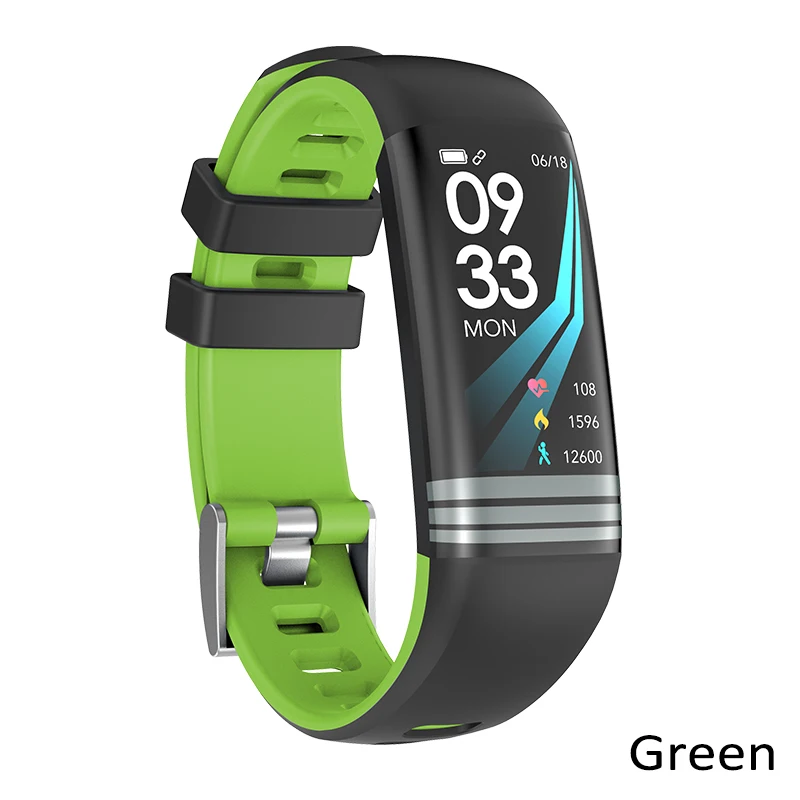 Green North Edge Smartband фитнес-трекер умный Браслет кровяное давление кислород Монитор Сердечного Ритма Смарт-браслет для мужчин и женщин - Цвет: Green