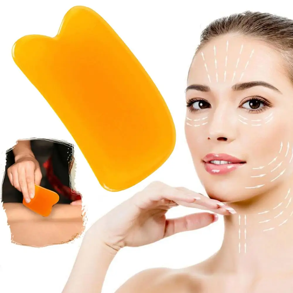 

Massage Tools Resin Scraping Board Chinese Gua Sha Massage Tool for Full Body Parts Therapy Treatment Body Care Scraping Board