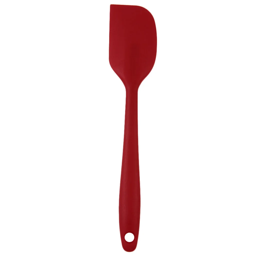 

7 Colors Kitchen Baking Tools Silicone Spatula Spoon for Ice Cream Mixer Butter Cake Pastry Scraper Cookie Spatulas