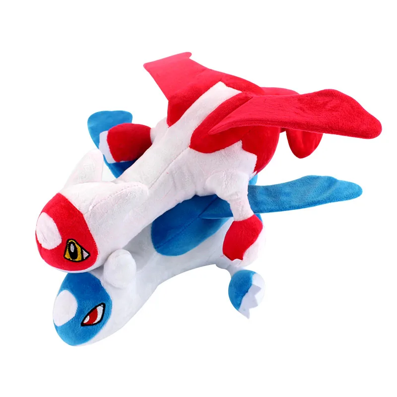 12 ''30 см 2 стиля аниме мультфильм Latias Latios плюшевые мягкие куклы игрушки, лучшие подарки для детей