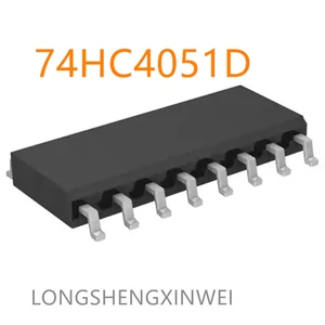 1PCS New Original 74HC4051 74HC4051D Patch SOP16 Analog Multiplexer Chip