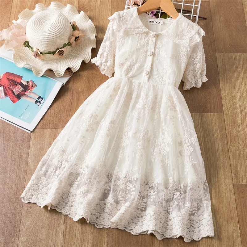 Snow White Anna Elsa Cosplay Costume Carnival Dresses For Girls Vestidos fantasia infantil Summer Princess Dress up Elsa 2 Print