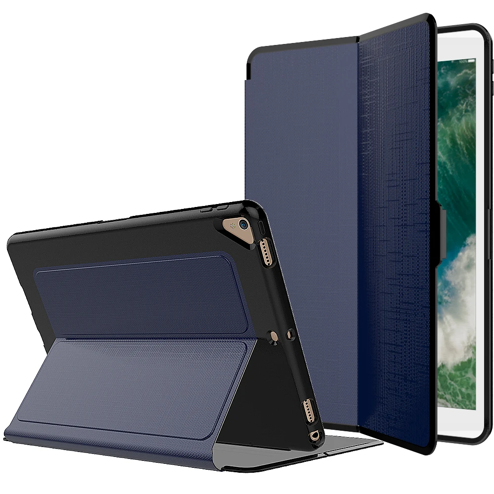 Для iPad Pro 10,5 чехол бизнес Сетка шаблон флип холст резиновый авто сна/Пробуждение защитный Смарт чехол для iPad Air 3 10,5