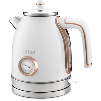 

Electric kettle kitfort supplier, White