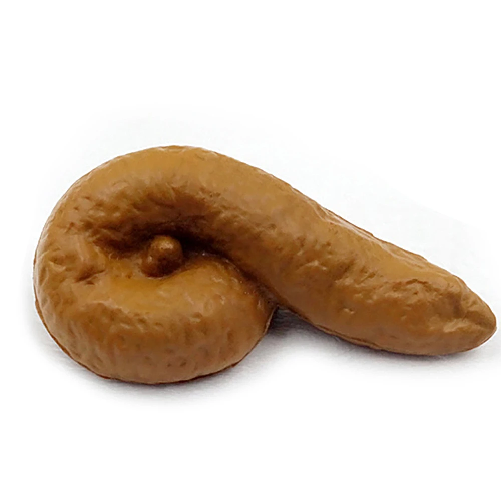 Реалистичная губка с высокой имитацией какашки мягкая искусственная