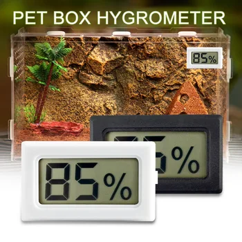 

Mini Digital Temperature Humidity Indoor Room Thermometer with Humidity Meter Hygrometer Temperature Humidity Sensor Pet