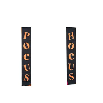 

Halloween Decoration Outdoor Indoor Trick OR Treat Hocus Pocus Large Banners Porch Signs Witch Decor for Home 30X180cm TB Sale