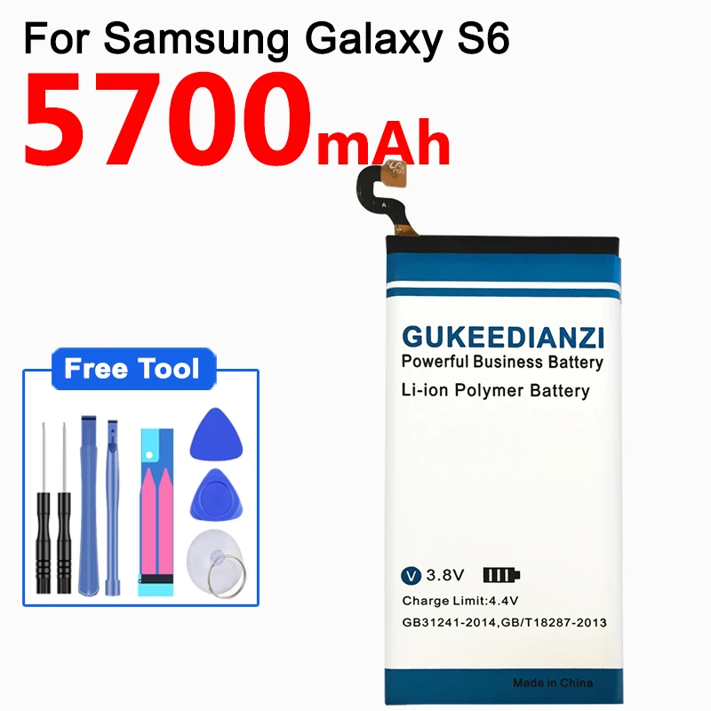 Аккумулятор gukeedianzi для samsung AB483640BU B500AE B600BE B600BC EB-BG900BBC EB-BG920ABE EB-BJ120CBE запасная часть телефона Батарея