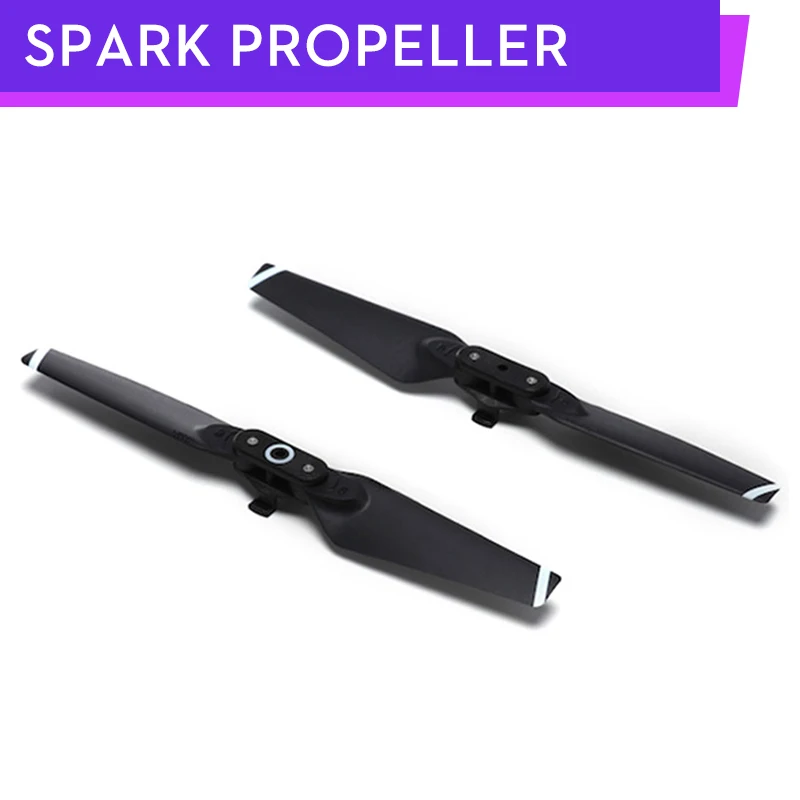 Оригинальный DJI Spark Drone винтов 4730 s Quick release пропеллер складной лезвия для Запчасти