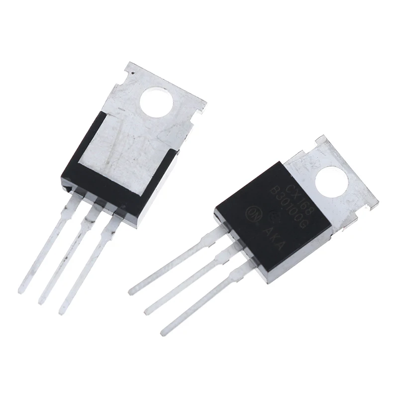 5Pcs 100V MBR30100CT 30A 100V Dual High-voltage Power Schottky Rectifier TO-220