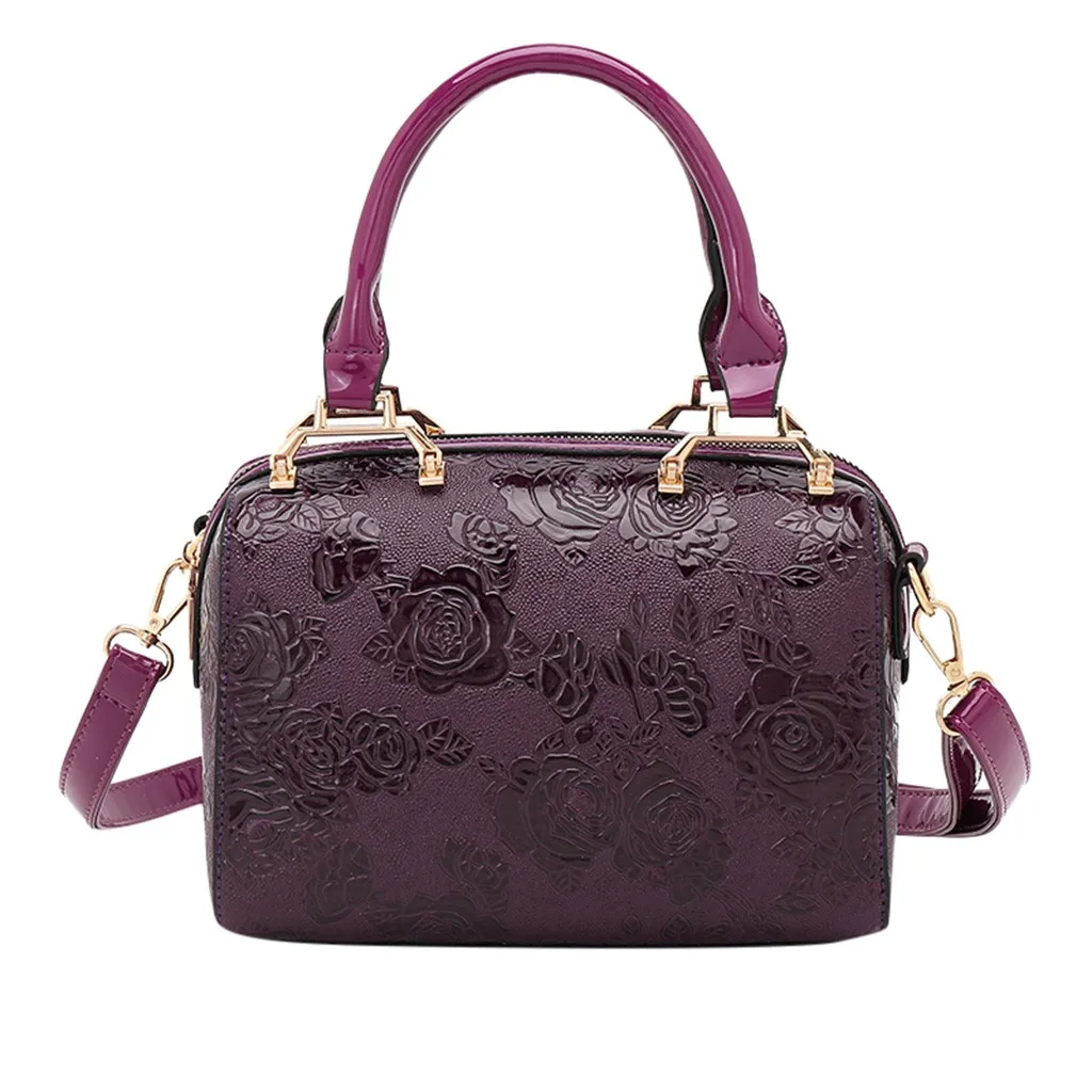 Новинка, женские сумки для девушек, модные сумки с цветочным принтом, сумки из высококачественной кожи на одно плечо, повседневные сумки#1205