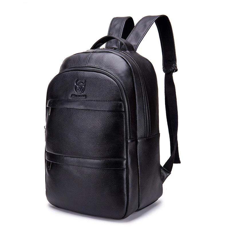 

New Brand 100% Genuine Leather Men Backpacks Fashion Real Natural Leather Student Backpack Boy Luxury Weave Computer Laptop Bag