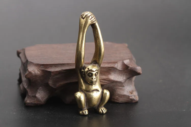 Chinese 12 Zodiac Animal Monkey Statue  (1)