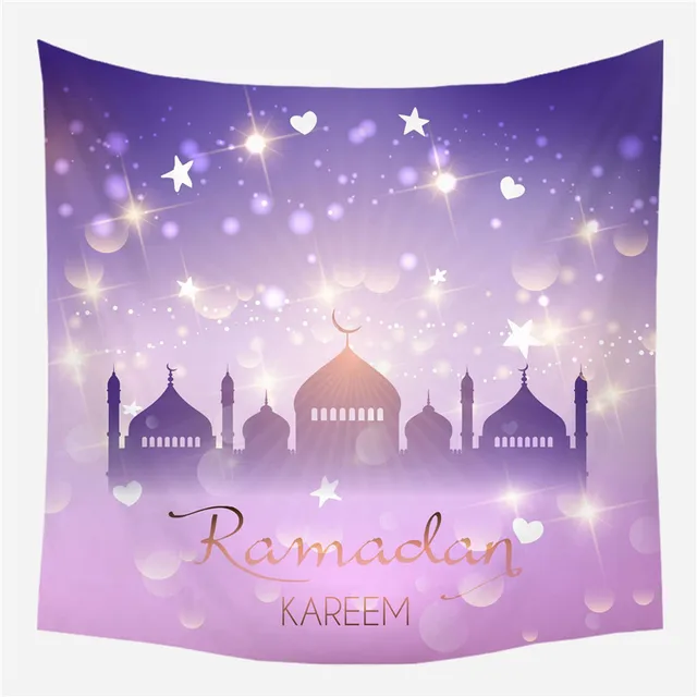 Eid Mubarak Decoration Tapestries Muslim Ramadan Decor Tablecloth Ramadan  Mubarak Party Supplies Eid Mubarak Mats|Tapestry| - AliExpress
