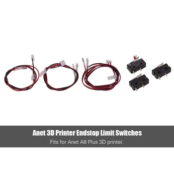 

Anet 3D Printer Parts End Stop Endstop Limit Switches Plug Control with 24AWG Cable 2 Pins Switch for Anet A8 Plus Desk