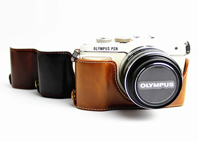 オリンパス OLYMPUS PEN E-PL8 セット カバー、ストラップ付き OLYMPUS