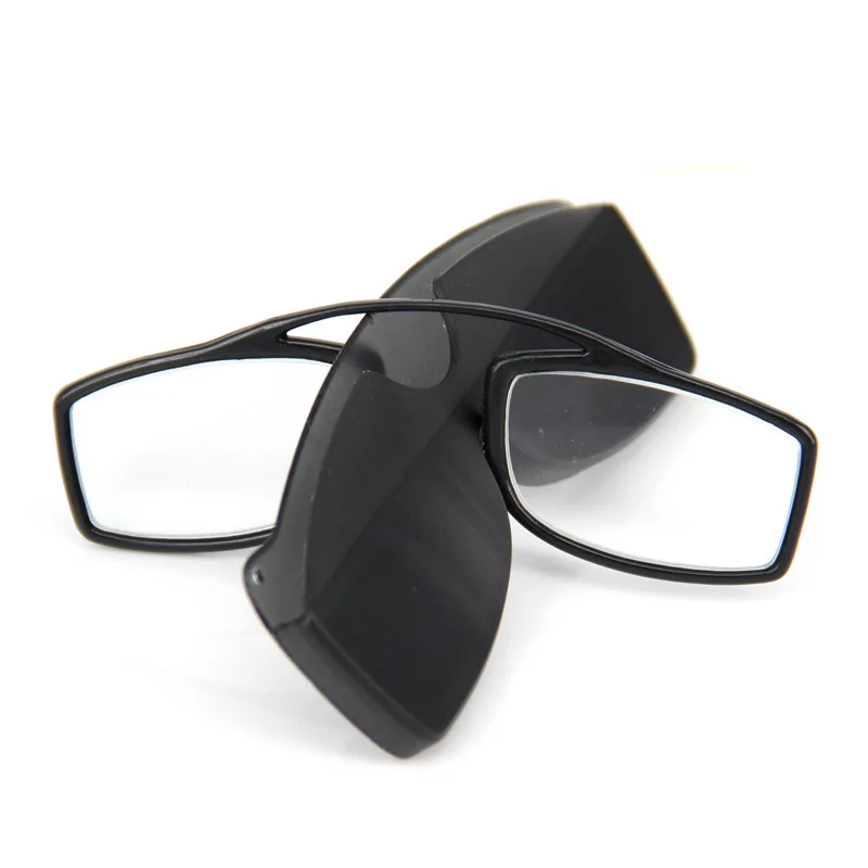 EVUNHUO TR90 компактные очки для чтения зажим для носа модные высококачественные пластиковые увеличительные пресбиопические очки для мужчин и женщин