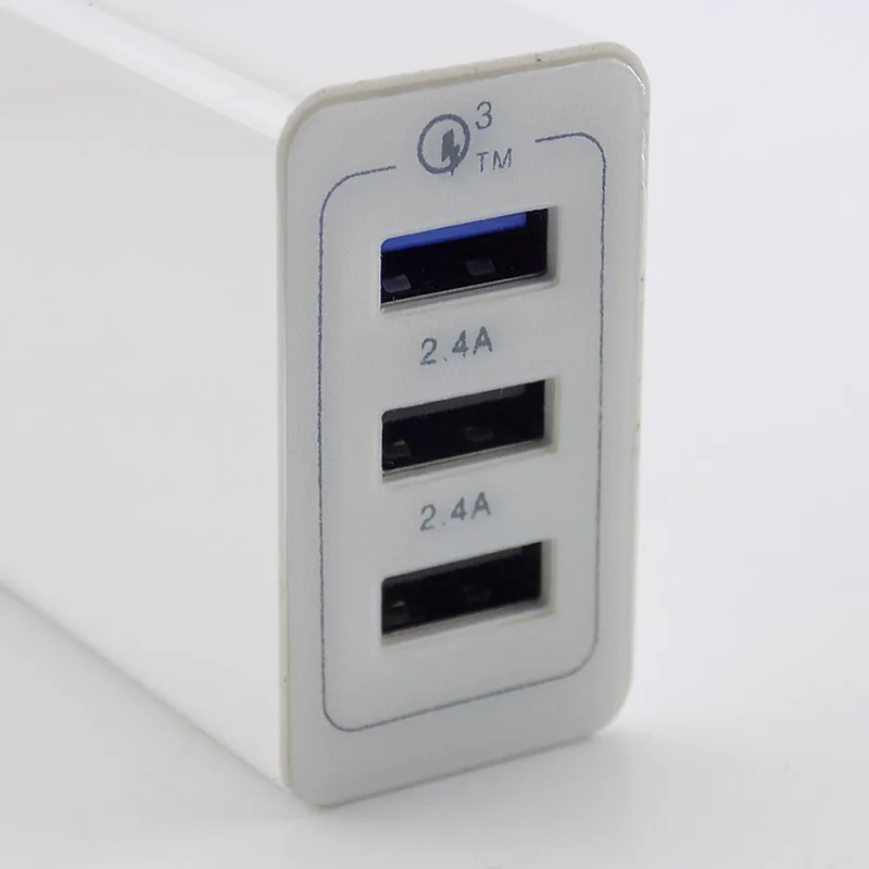 USB быстрое зарядное устройство Быстрая зарядка QC 3,0 дорожное зарядное устройство для телефона адаптер питания настольная Зарядка для банка питания EU/US разъем K15