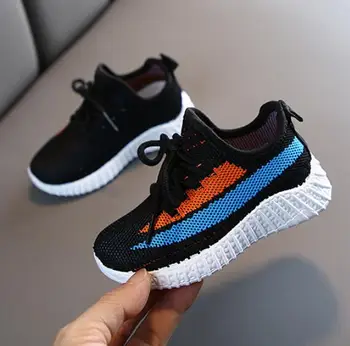 

Children Sneakers Girls Boys Lightweight Sport Running Shoes Mesh Breathable Soft Baby Kids Casual Walking Tennis Canvas Shoes