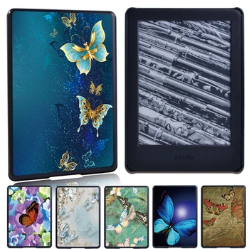 

2020 New Slim Butterfly Tablet Case for Amazon Kindle (10th/8th Gen)/Paperwhite(5th Gen/6th Gen/7th Gen/10th Gen) 6 Inch + Pen