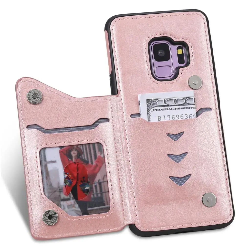 Полуобернутый чехол для телефона samsung Galaxy S9 S9Plus SM-G960F SM-G965F samsung S9+ S9Active Кожаный чехол Чехол SM-G960U