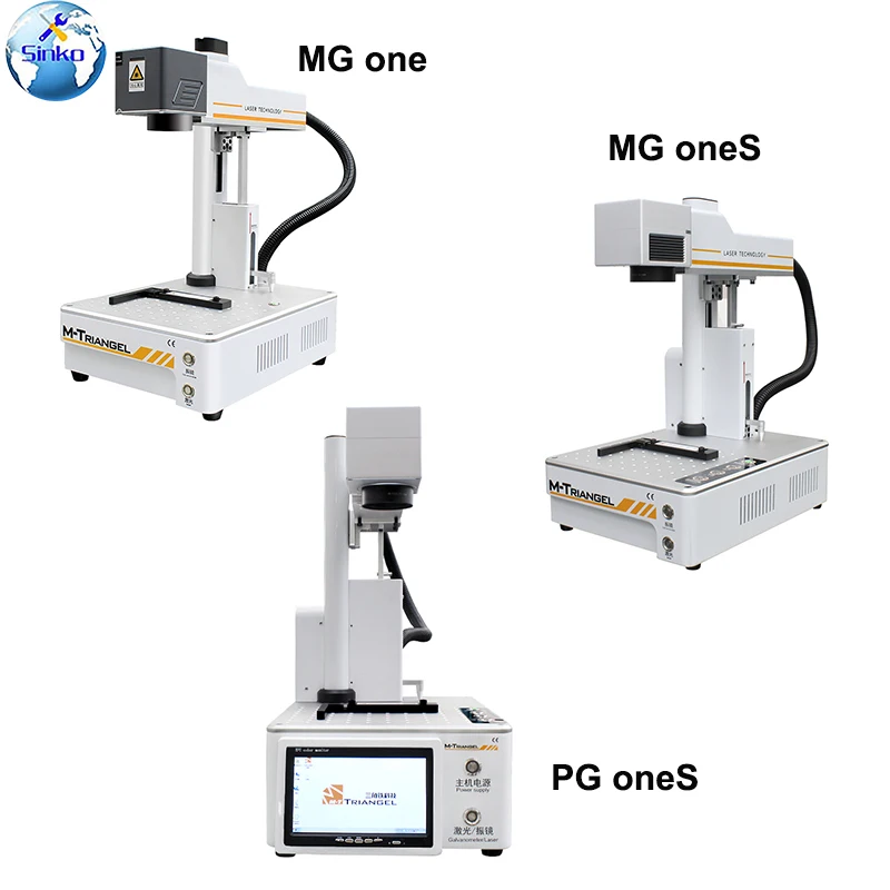 

M-Triangel MG one/MG ones/PG oneS 20W Fiber Laser Engraver Machine LCD Cutting Engraving Printting Machine for iPhone Back Cover