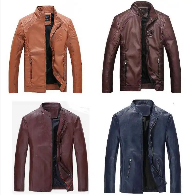 jaqueta de couro atacado