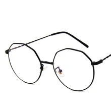 Новинка, унисекс, неправильные полигоны, без градусов, очки для чтения, оправа, индивидуальная витая спиральная оправа, модные классические очки для чтения