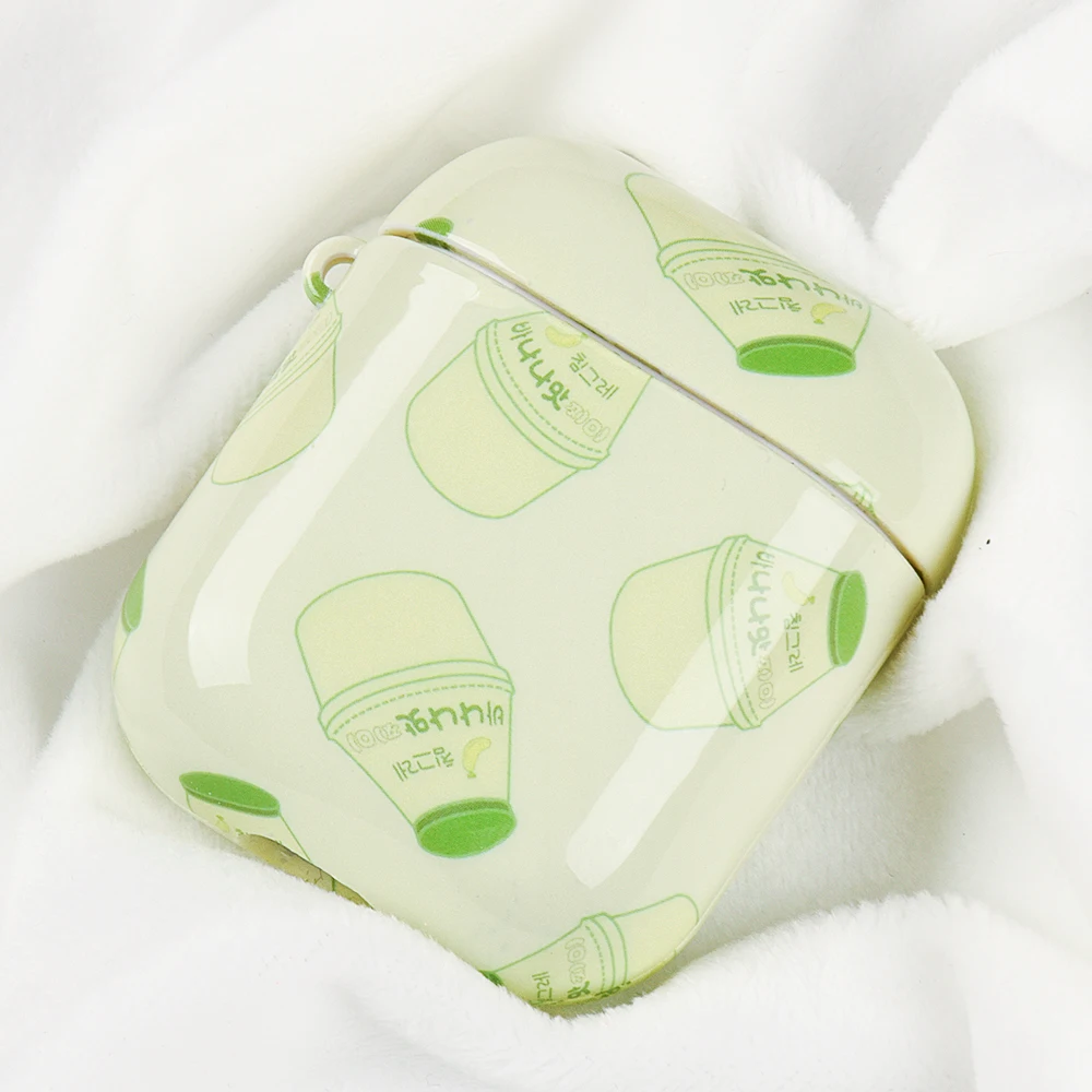 05 Чехол-лист для AirPods 2 Чехол Air pods Роскошный Жесткий Coque кожухи головных телефонов для Airpod чехол для Apple Air Pods зарядная коробка Fundas - Цвет: 05