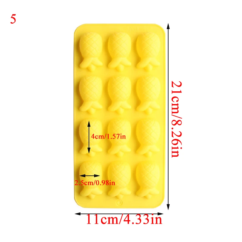 Flamingo Silicone Ice Moulds Diy Ice Cube Mold Silicone Ice Mold Maker Tray Fruit Chocolate Mold Diy Candy Bar Kitchen Tool