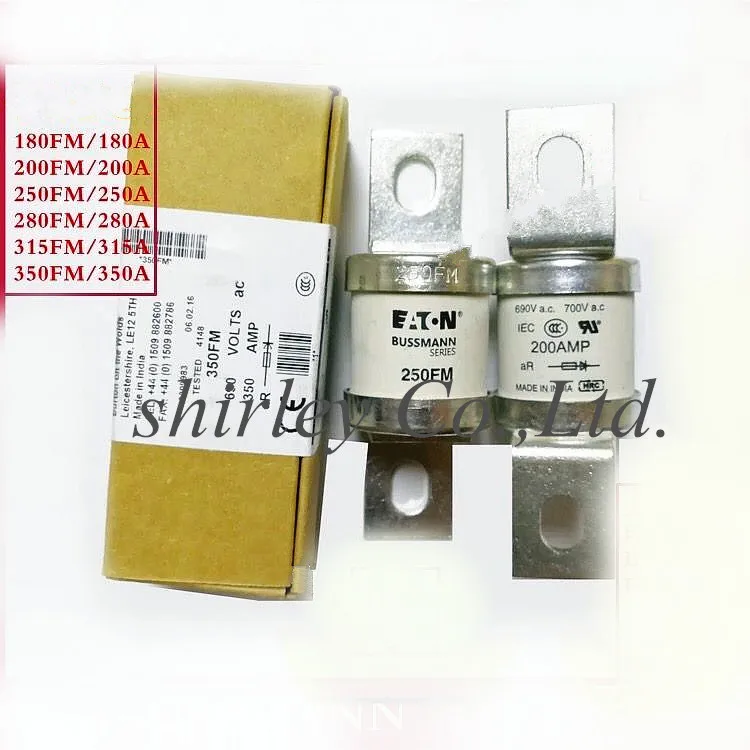 BUSSMANN Предохранитель BS88: 4 предохранитель 180FM 180AMP/200FM 200AMP/250FM 250AMP/280FM 280AMP/315FM 315AMP/350FM 350AMP 690V