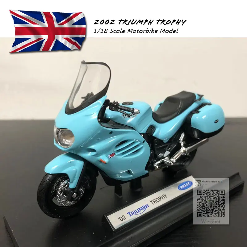 Модель мотоцикла WELLY 1/18 модель металлические игрушки для коллекции подарок