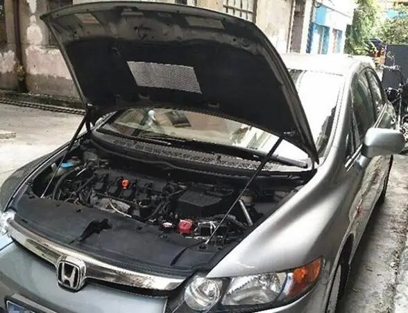 Передняя крышка капота для 2007-2010 Honda Civic Type-R sedan FD2 модифицирующие газовые стойки