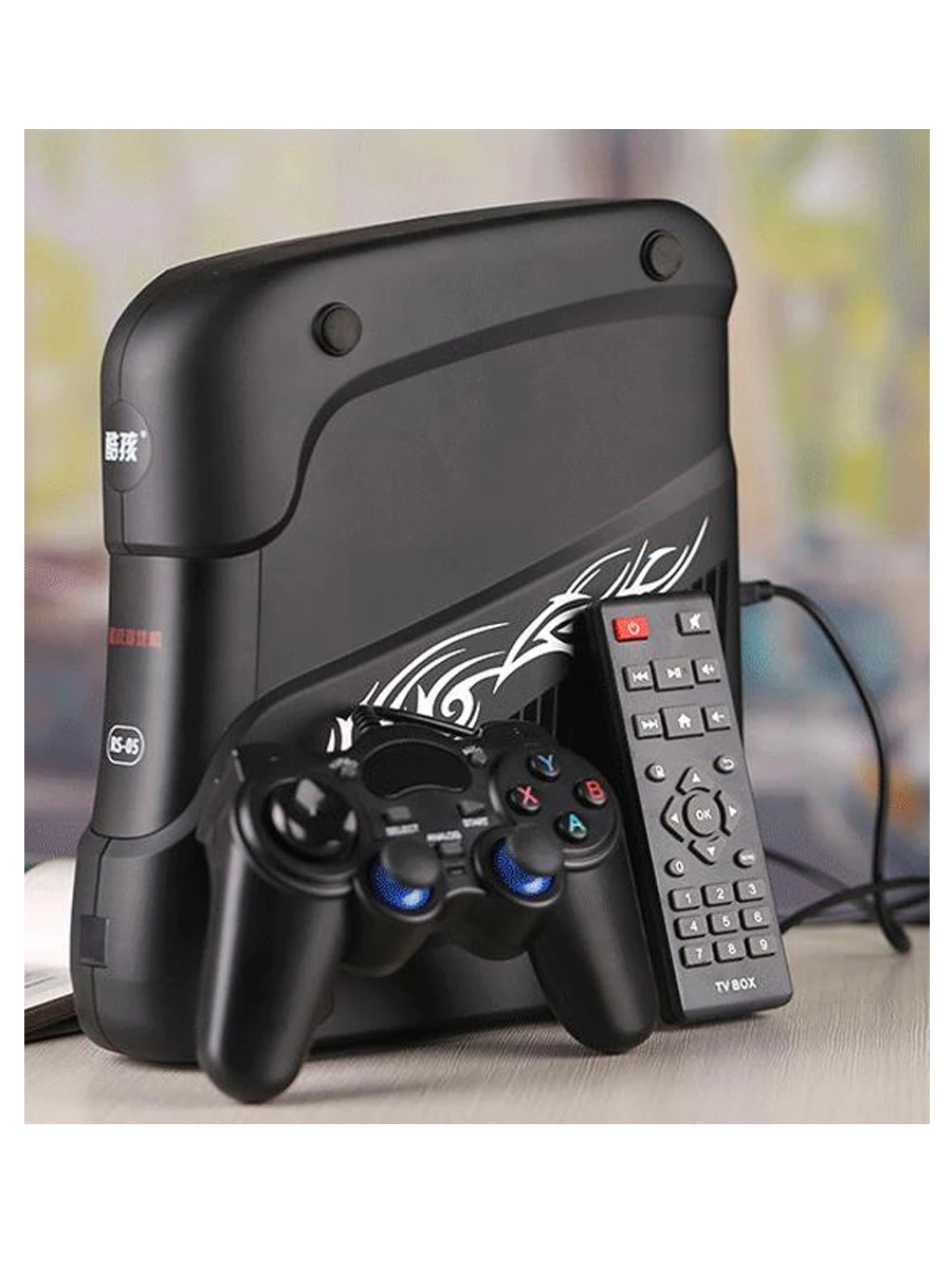 4 Cores 32 Bits CPU Android 4.4.4 HDMI / AV 8GB Smart Home Host TV WIFI Retro Video Game Somatosensory Game Console US/EU Plug