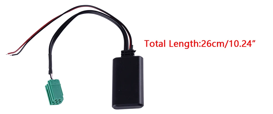 Beler 6 Pin автомобильный стерео радио Bluetooth адаптер беспроводной AUX кабель подходит для Renault Clio Espace Kangoo Laguna Megane 2005-2011