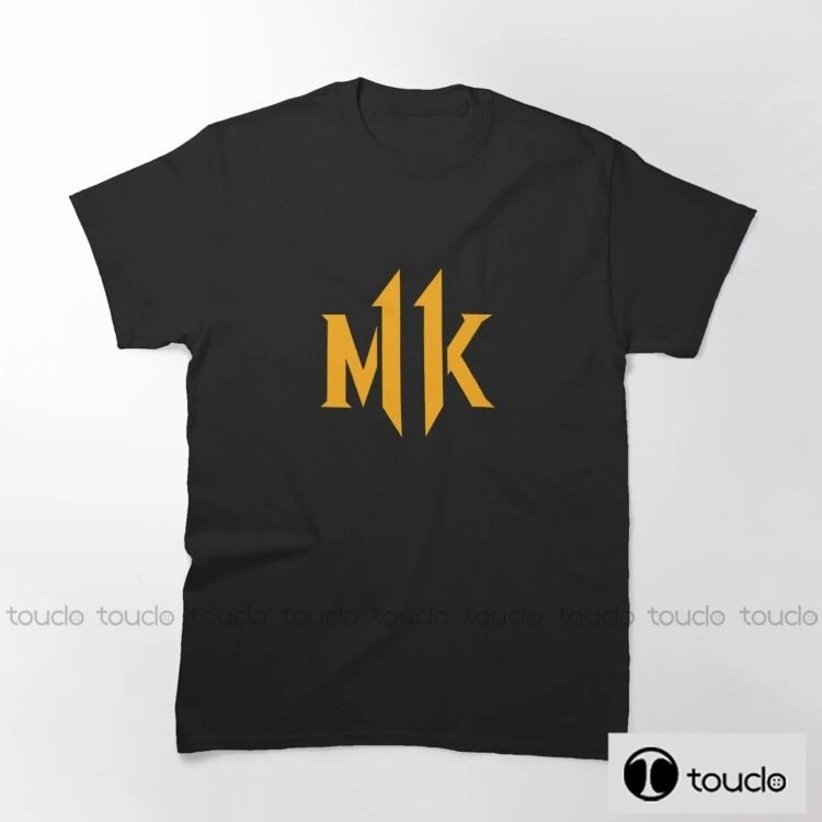 Новинка Мужская футболка Mk 11 Star модные топы летняя 100% хлопок Высококачественная