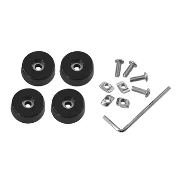 

4 Sets Antivibration Feet For i3 MK3 Printer Kit Anti-vibration Rubber Landing Mat Feet For 2020 Profile 3D Printer Parts