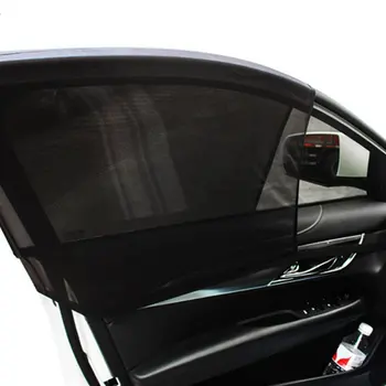 

1 Pair Car UV Protection Net Window Insect Net Car Sunshade Protection Net Anti Insect Mosquito Outdoor Camping