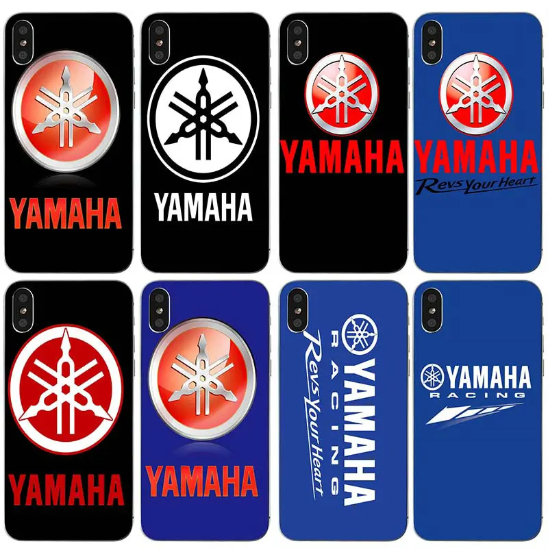 

Yamaha Motor Logo Soft TPU Transparent Phone Cases Cover Coque Shell for iPhone X XR XS Max 10 7 8 Plus 4 4S 5 5S SE 5C Bags
