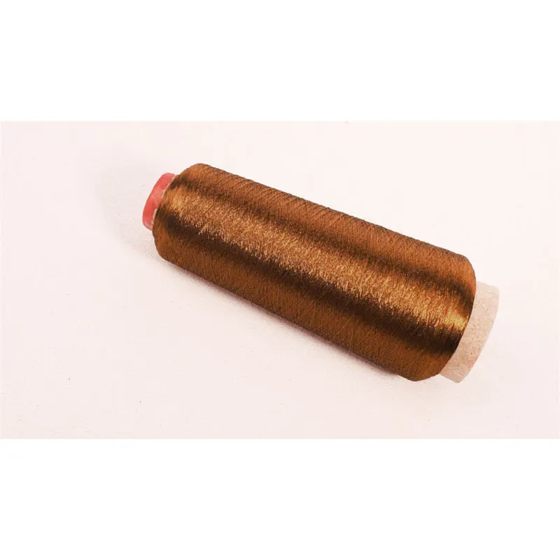 Coffee Color Нитки золотой металлик Серебряный шелк компьютерная вышивка Diy Вышивка крестиком линия для шитья Золотая тонкая проволока - Цвет: Coffee Color