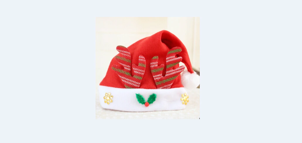 Новые рождественские игрушки украшение Рождественские шапки Санта-Клауса Дети Женщины Мужчины Мальчики Девочки Шапка Рождественский реквизит для вечеринок - Цвет: 10