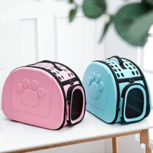 Рождество сплошной цвет Eva pet сумка через плечо складной кошки из собака рюкзак сумка Прямая с фабрики