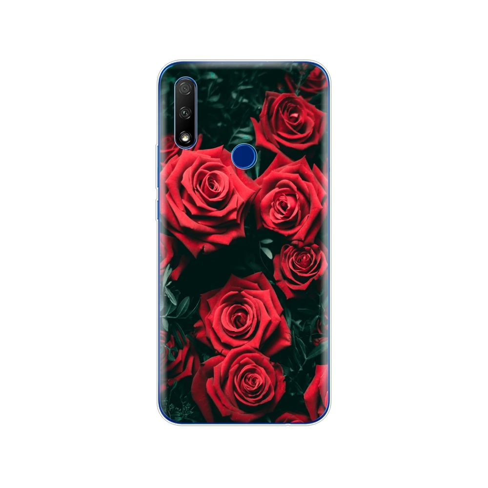 Чехол для Honor 9X Global Premium силиконовый мягкий чехол из ТПУ телефона Huawei 9X|Бамперы| |