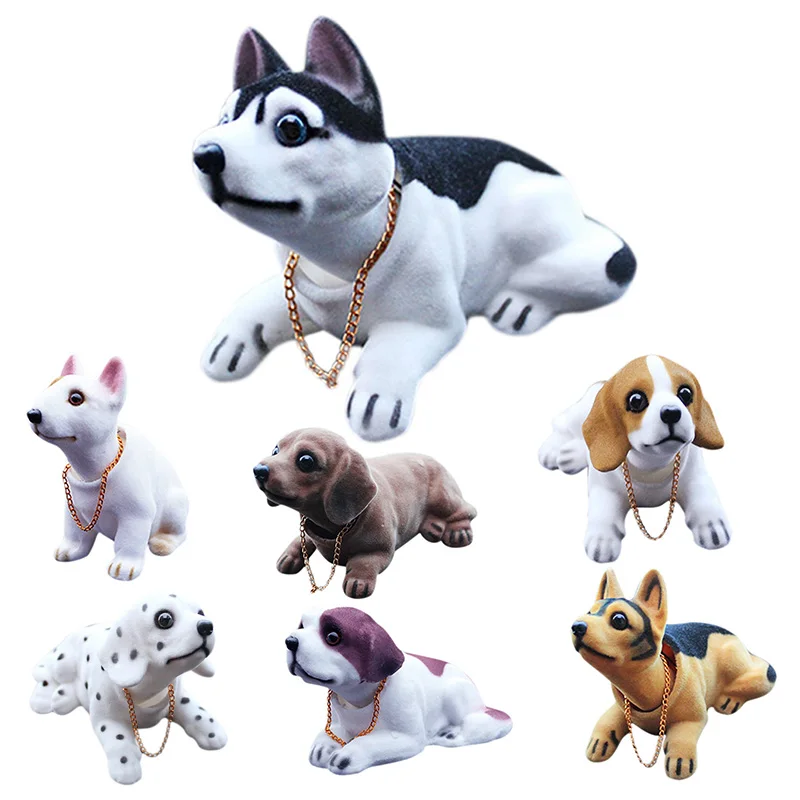 Lucky Dog качающаяся голова игрушка автомобиль домашний офис орнамент