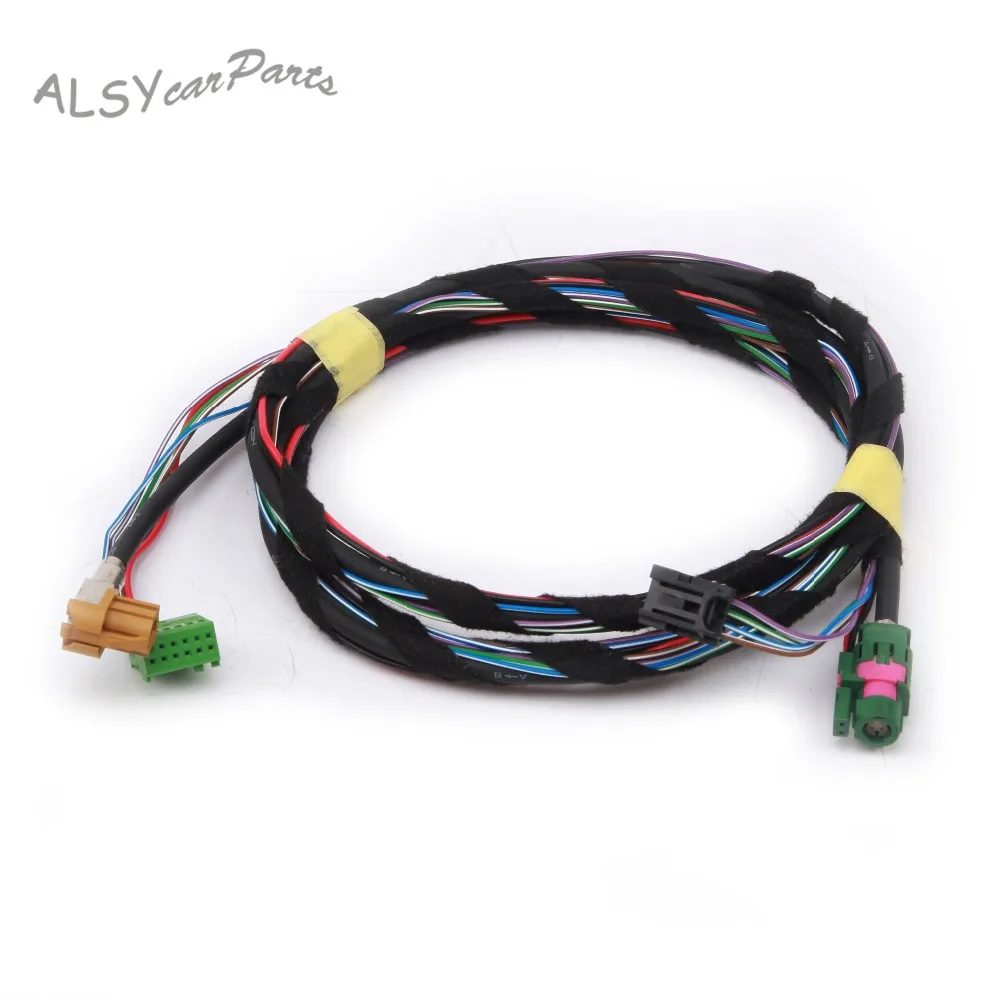 YMM 5G0 035 222 F набор проводов для переключателей CarPlay MDI USB AMI установочная розетка для VW Golf 7 MkII 5G0035222H 5Q0 035 726 E